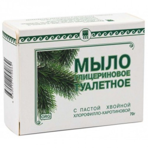 Купить Мыло туалетное глицериновое Фитолон с пастой хвойной хлорофилло-каротиновой  г. Киров  