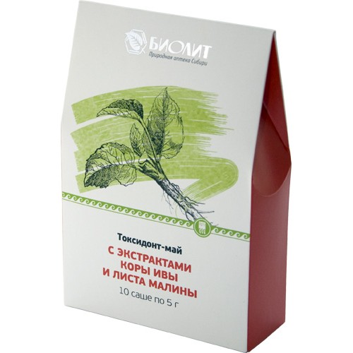 Купить Токсидонт-май с экстрактами коры ивы и листа малины  г. Киров  
