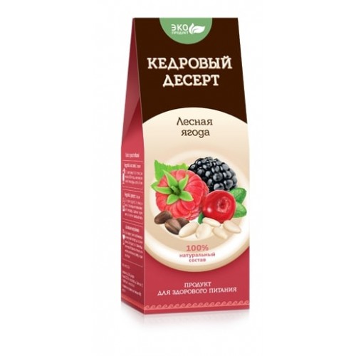 Кедровый десерт Лесная ягода  г. Киров  